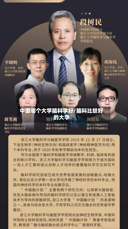 中国哪个大学脑科学好/脑科比较好的大学-第2张图片