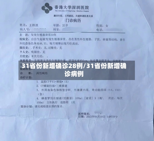 31省份新增确诊28例/31省份新增确诊病例-第2张图片