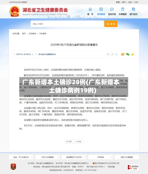 广东新增本土确诊28例(广东新增本土确诊病例19例)-第2张图片