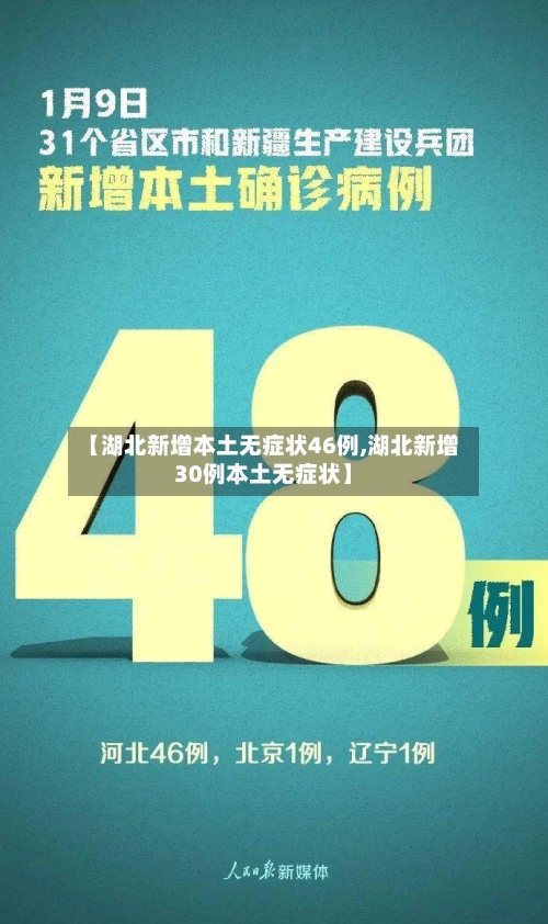 【湖北新增本土无症状46例,湖北新增30例本土无症状】