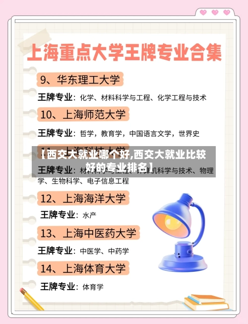 【西交大就业哪个好,西交大就业比较好的专业排名】-第3张图片