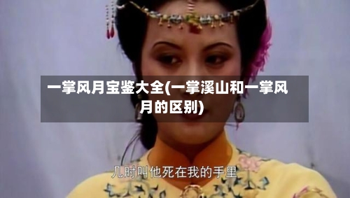 一掌风月宝鉴大全(一掌溪山和一掌风月的区别)