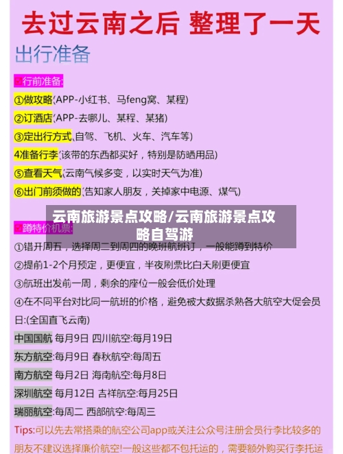 云南旅游景点攻略/云南旅游景点攻略自驾游-第2张图片