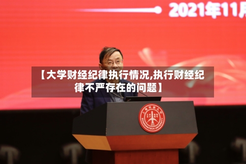【大学财经纪律执行情况,执行财经纪律不严存在的问题】