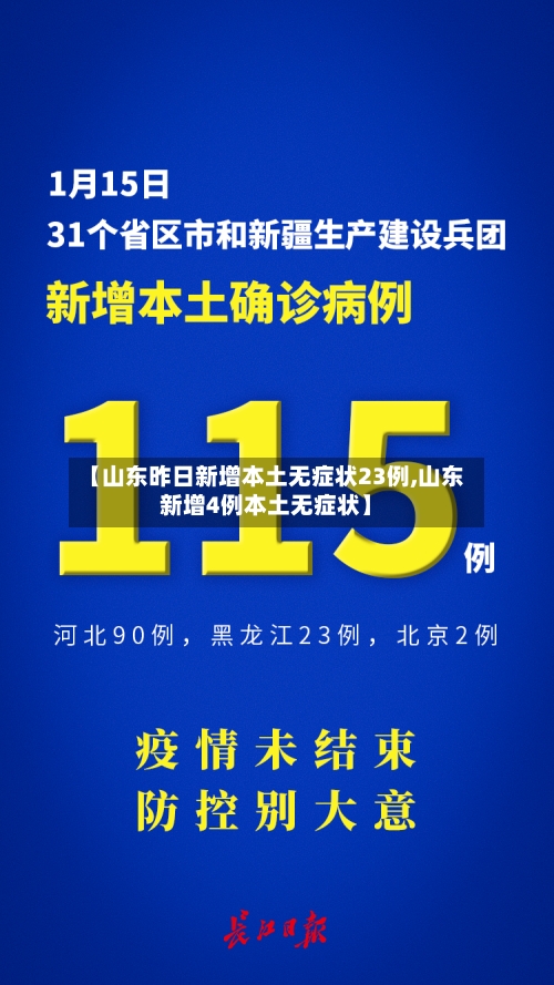 【山东昨日新增本土无症状23例,山东新增4例本土无症状】-第2张图片