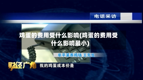 鸡蛋的费用受什么影响(鸡蛋的费用受什么影响最小)