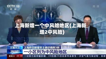 上海新增一个中风险地区(上海新增2中风险)-第2张图片