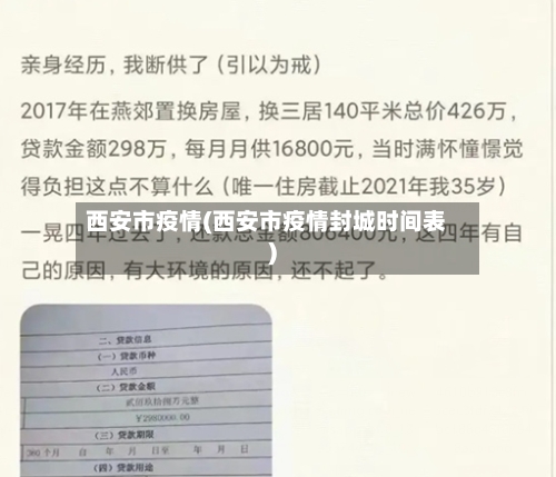 西安市疫情(西安市疫情封城时间表)-第1张图片