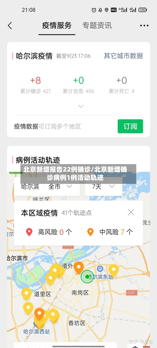 北京新增报告22例确诊/北京新增确诊病例1例活动轨迹-第3张图片