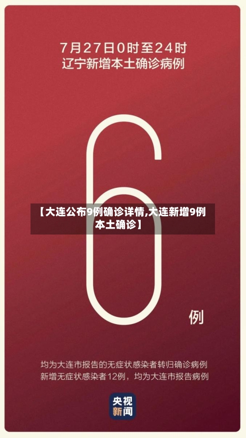 【大连公布9例确诊详情,大连新增9例本土确诊】