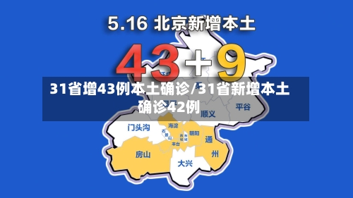 31省增43例本土确诊/31省新增本土确诊42例