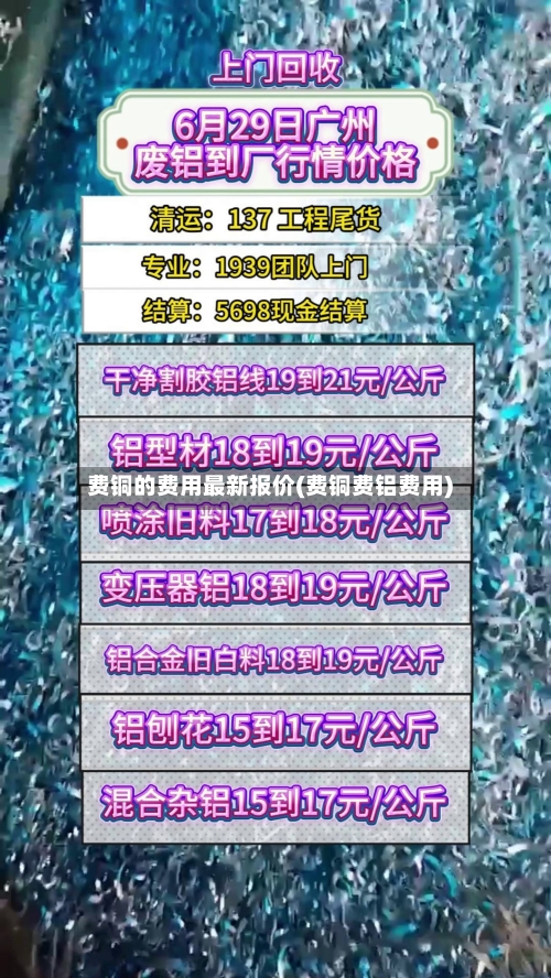 费铜的费用最新报价(费铜费铝费用)-第2张图片