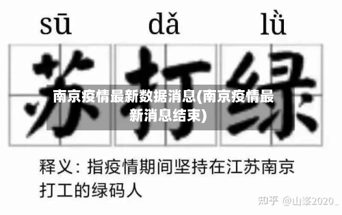 南京疫情最新数据消息(南京疫情最新消息结束)