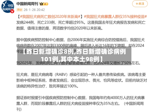 【昨日新增确诊8例,昨日新增确诊病例101例,其中本土98例】-第3张图片