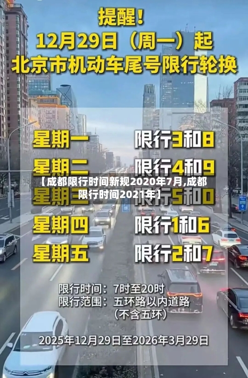 【成都限行时间新规2020年7月,成都限行时间2021年】