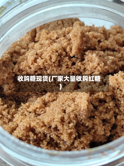 收购糖现货(厂家大量收购红糖)