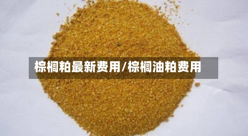 棕榈粕最新费用/棕榈油粕费用-第2张图片