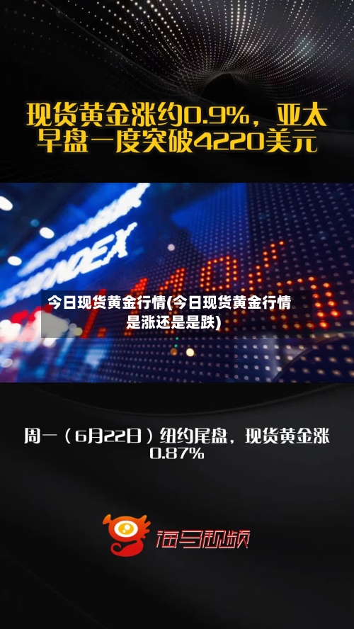 今日现货黄金行情(今日现货黄金行情是涨还是是跌)