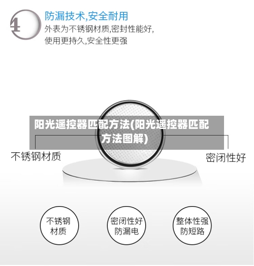 阳光遥控器匹配方法(阳光遥控器匹配方法图解)-第2张图片