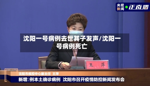 沈阳一号病例去世其子发声/沈阳一号病例死亡