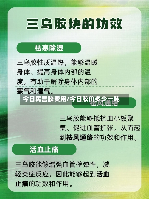 今日民营胶费用/今日胶价多少一吨-第3张图片