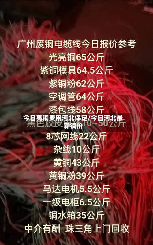 今日亮铜费用河北保定/今日河北最新铜价-第2张图片