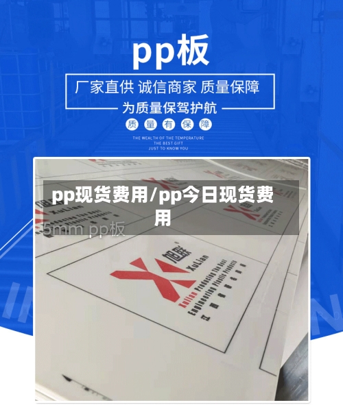 pp现货费用/pp今日现货费用