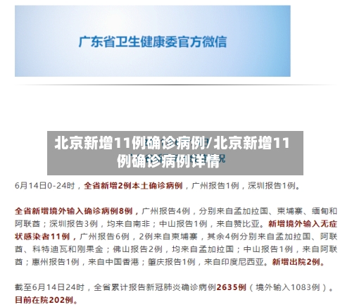 北京新增11例确诊病例/北京新增11例确诊病例详情
