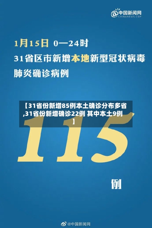 【31省份新增85例本土确诊分布多省,31省份新增确诊22例 其中本土9例】-第2张图片