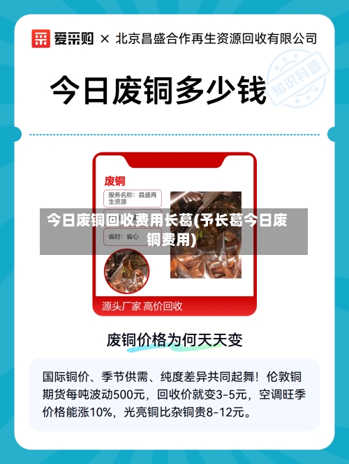 今日废铜回收费用长葛(予长葛今日废铜费用)