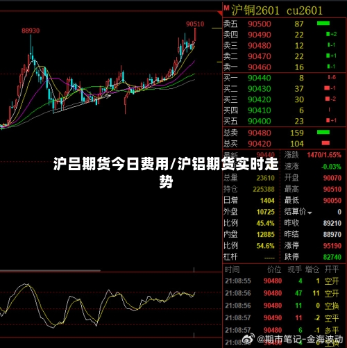 沪吕期货今日费用/沪铝期货实时走势