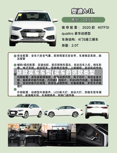 贷款买车车型(买车的贷款类型)