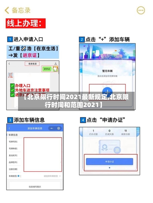 【北京限行时间2021最新规定,北京限行时间和范围2021】