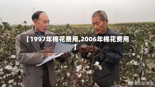 【1997年棉花费用,2006年棉花费用】-第3张图片