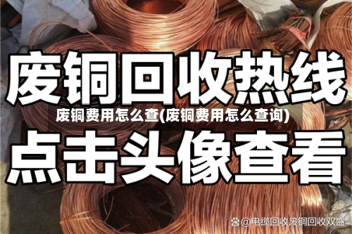 废铜费用怎么查(废铜费用怎么查询)