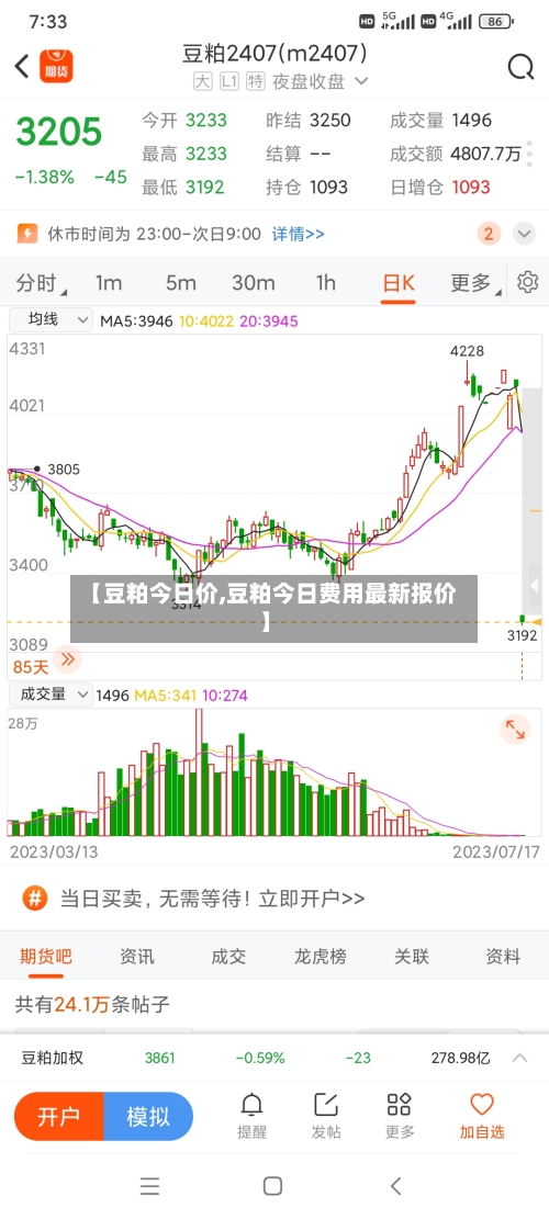 【豆粕今日价,豆粕今日费用最新报价】-第2张图片