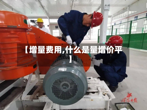 【增量费用,什么是量增价平】-第3张图片