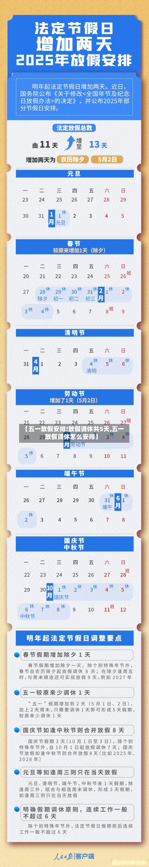 【五一放假安排!放假调休共5天,五一放假调休怎么安排】-第3张图片