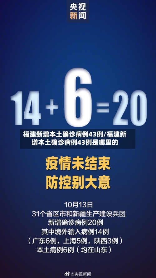 福建新增本土确诊病例43例/福建新增本土确诊病例43例是哪里的-第2张图片