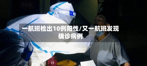 一航班检出10例阳性/又一航班发现确诊病例