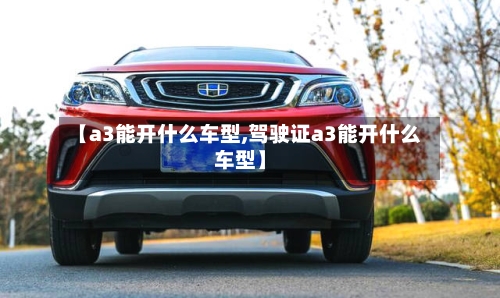 【a3能开什么车型,驾驶证a3能开什么车型】