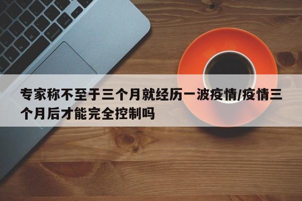 专家称不至于三个月就经历一波疫情/疫情三个月后才能完全控制吗