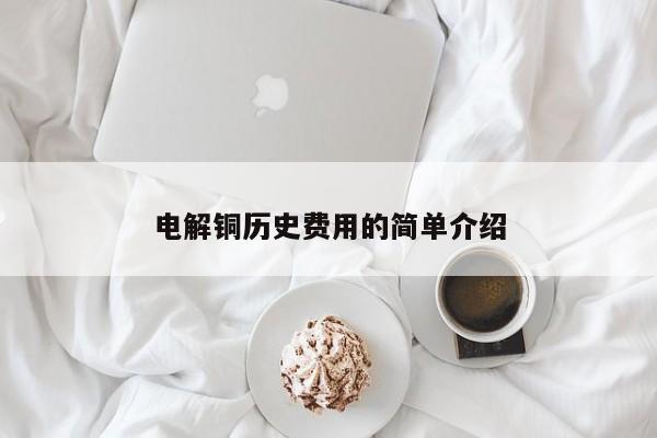 电解铜历史费用的简单介绍